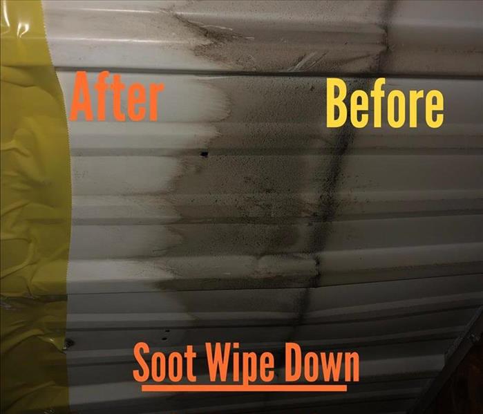 Before & After Soot Damage